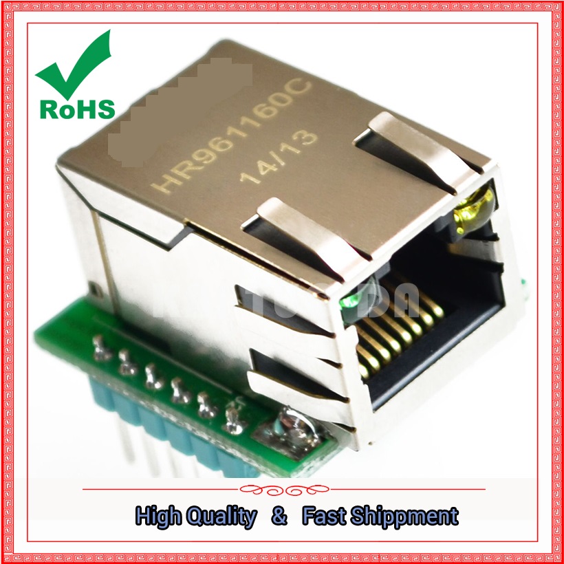 Ethernet Module W5500 - W5500 Modülü TCP/IP Ethernet Modülü, WIZ820io