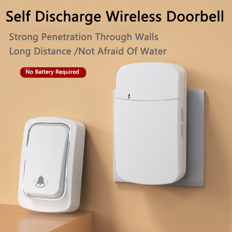 Smart Doorbell Wired - Akıllı Açık Kablosuz Kapı Zili Pil