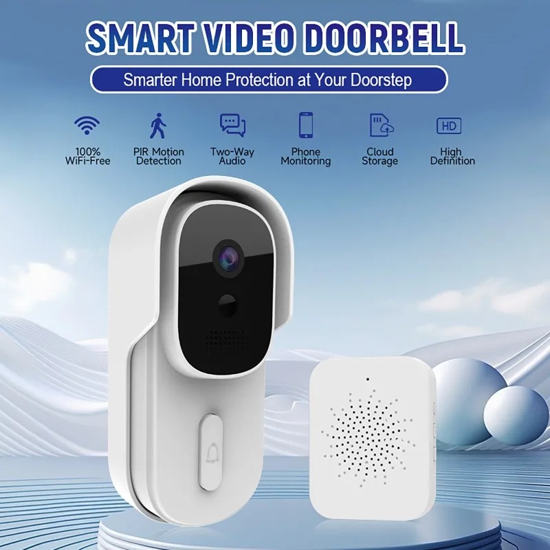 Smart Doorbell Wired - Geniş Görüş Açılı Tuya Smart Life