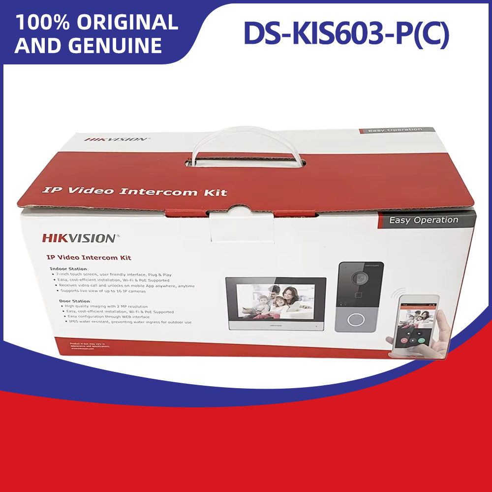 Hikvision DS-KIS603-P IP Görün - Smart Doorbell Wired incelemesi ve fiyatı