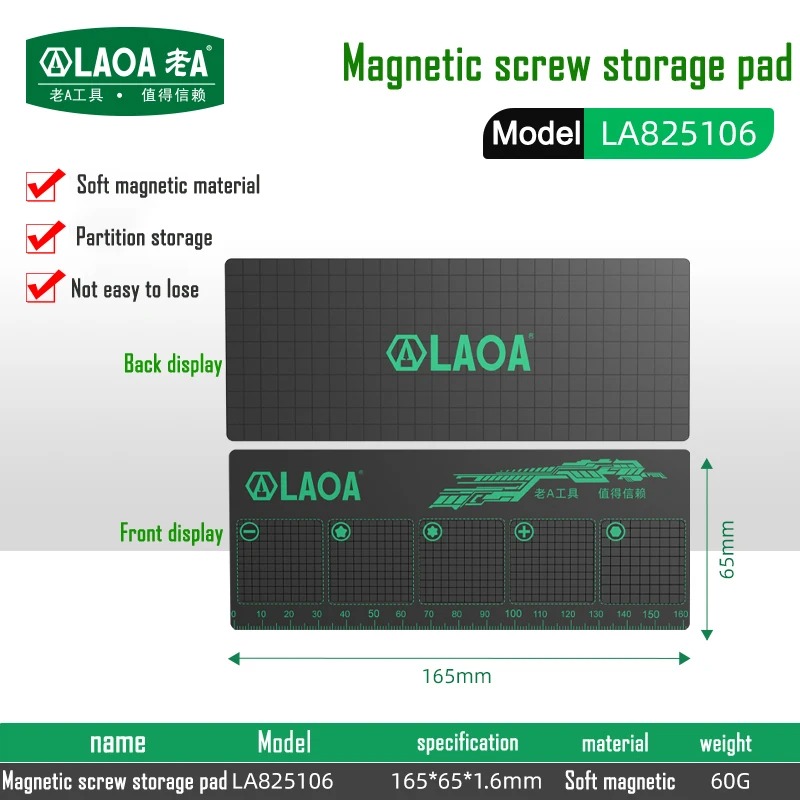 LAOA Manyetik Vida Saklama Mat - Home Automation System Diy incelemesi ve fiyatı