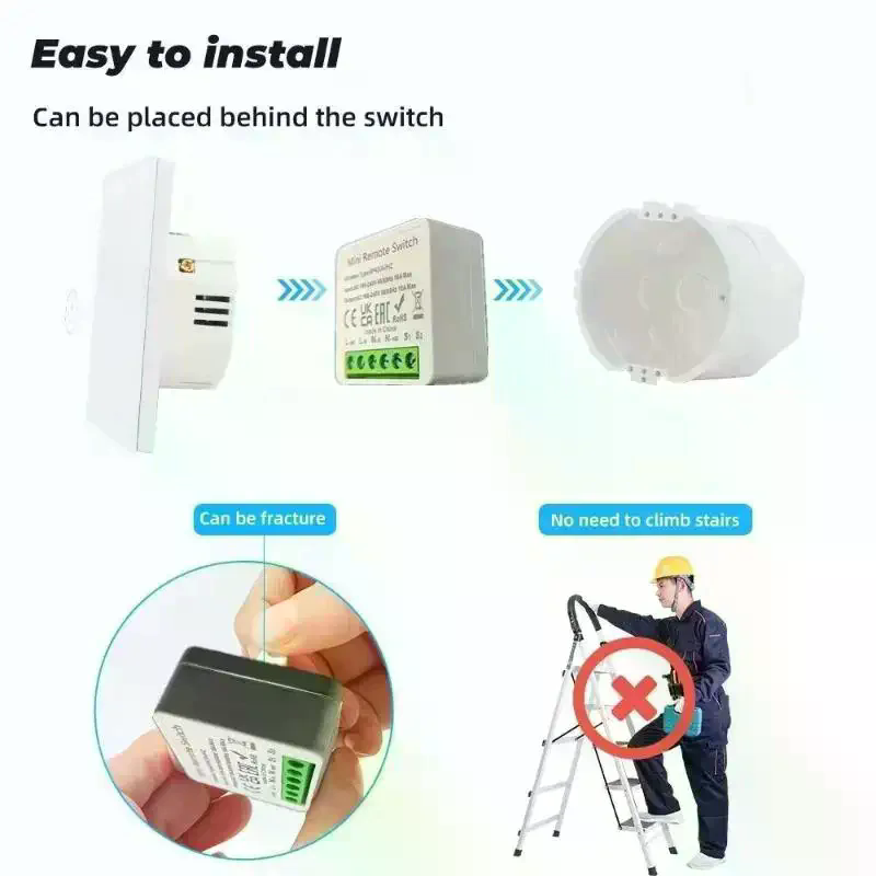 Akıllı Anahtar RF 433 MHz Mini - Diy Home Automation Controller incelemesi ve fiyatı