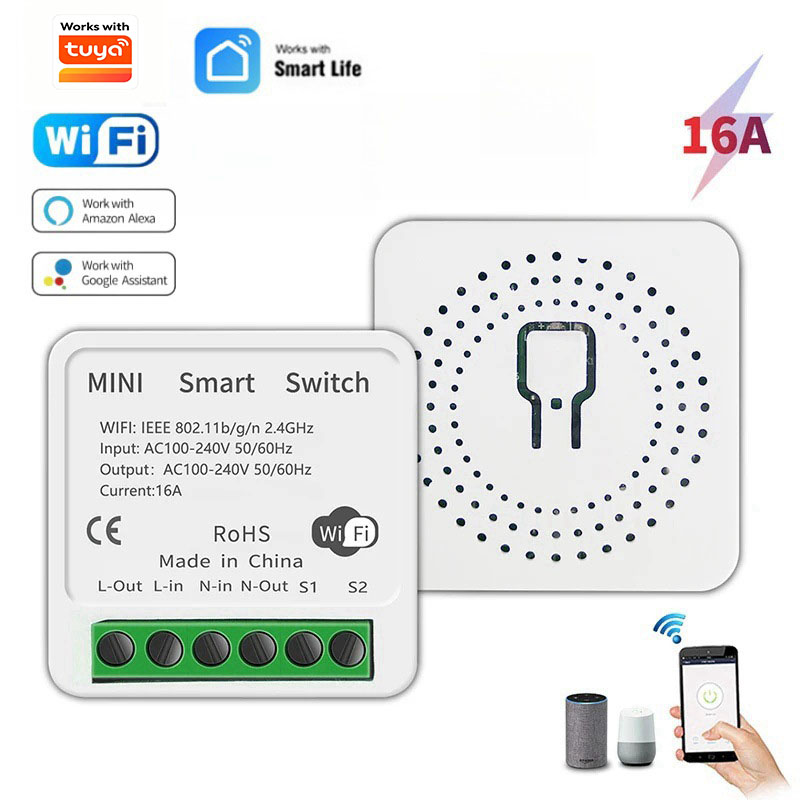 MINI 16A Wifi Anahtarı DIY 1 y - Diy Home Automation Controller incelemesi ve fiyatı